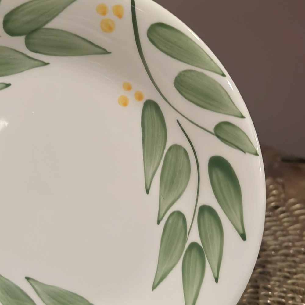 Tre Ci Made in Italy Set/4 Salad/Dessert Plates - Picture 3 of 6